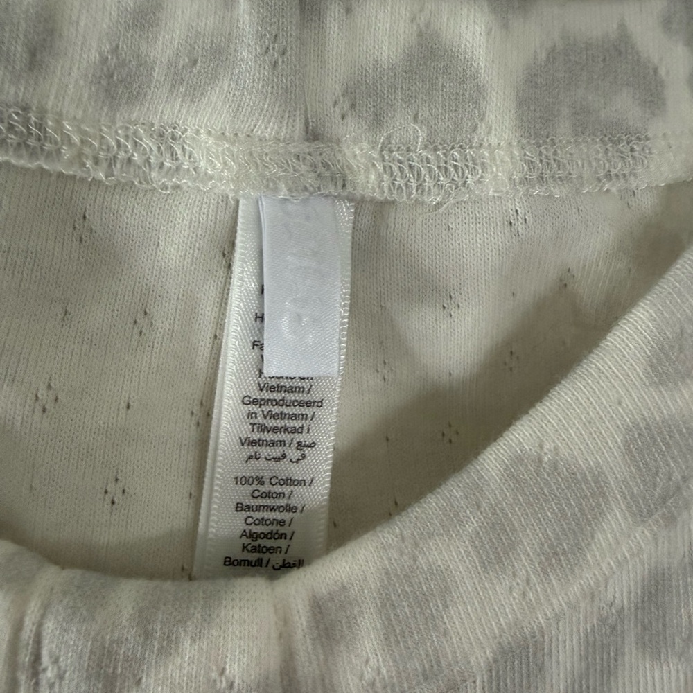 SKIMS White Leopard-Print Sleep Shorts - Picture 4 of 4